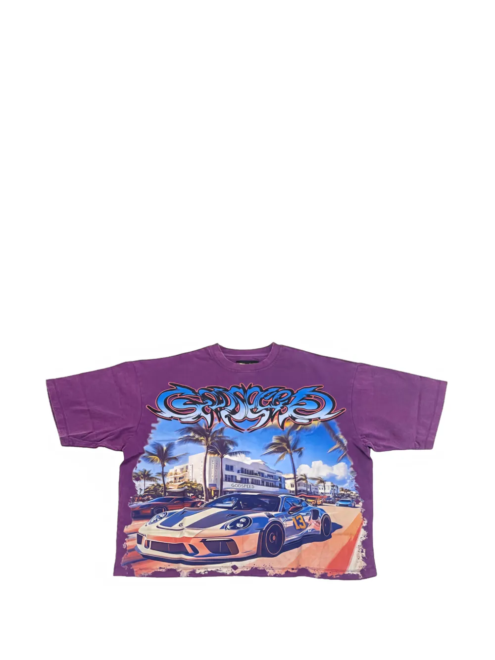 GODSPEED Miami Exclusive GT T-shirt - Viola