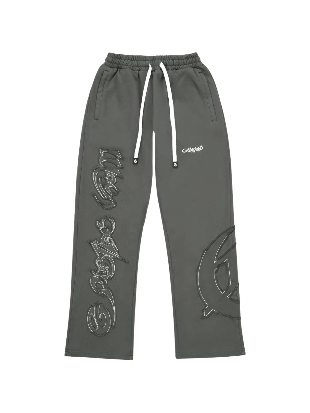 GODSPEED raw import track pants - Grigio