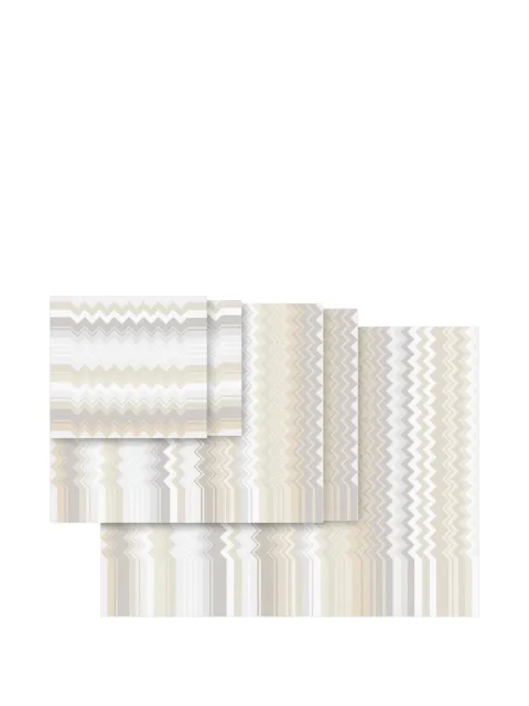 Missoni Home Giacomo chevron print towel set