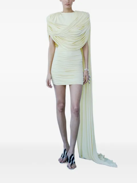 The New Arrivals Ilkyaz Ozel Abito corto Khara drappeggiato