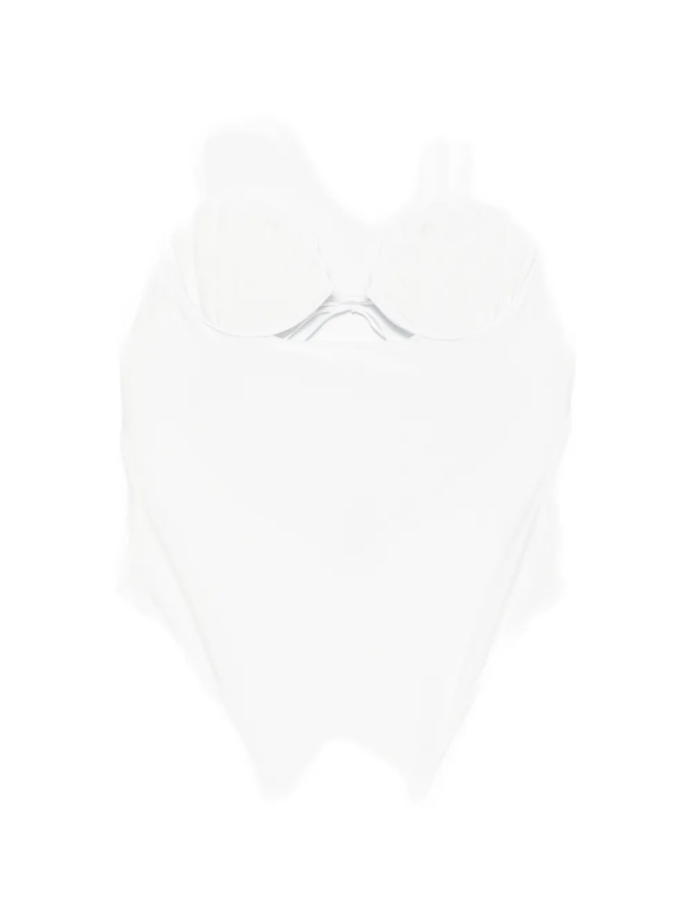 Oséree bridal shell swimsuit - Bianco