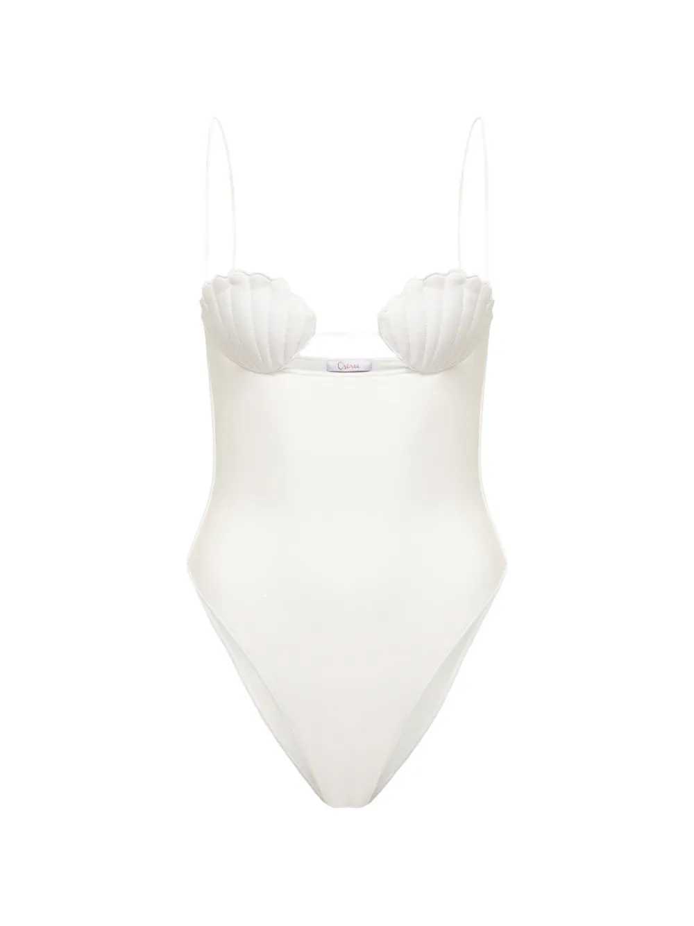 Oséree bridal shell swimsuit - Bianco