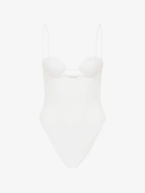 Oséree bridal shell swimsuit