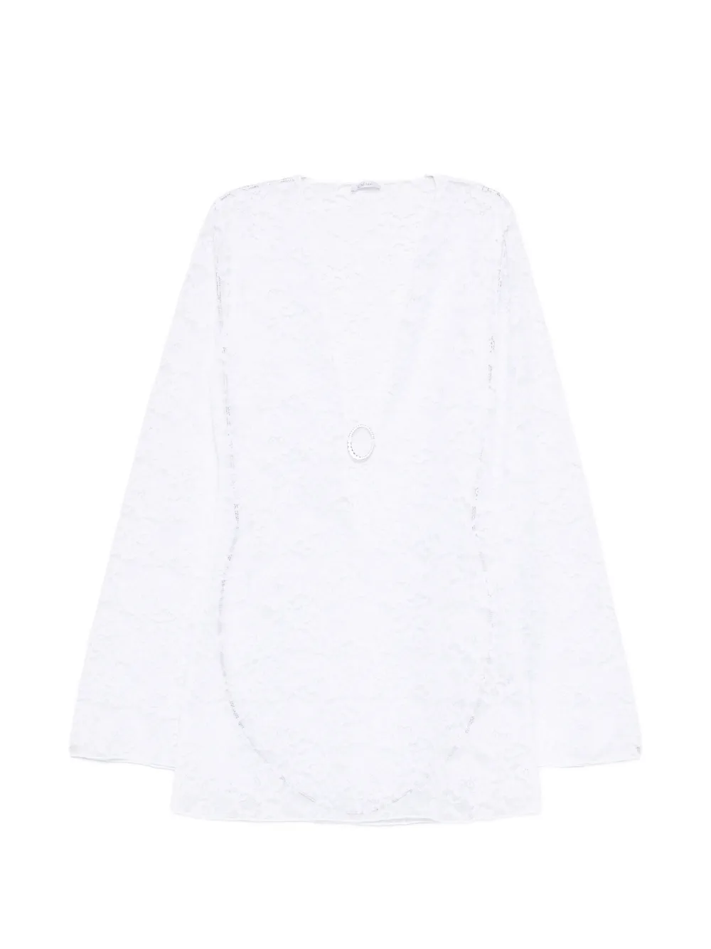 Oséree lace beach dress – White