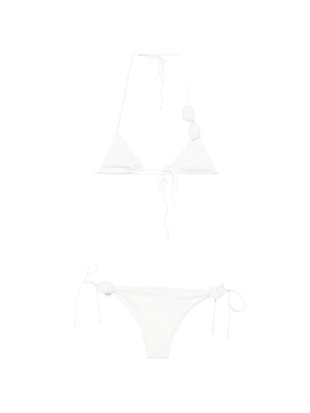 Oséree Bridal Rose bikini set - Bianco