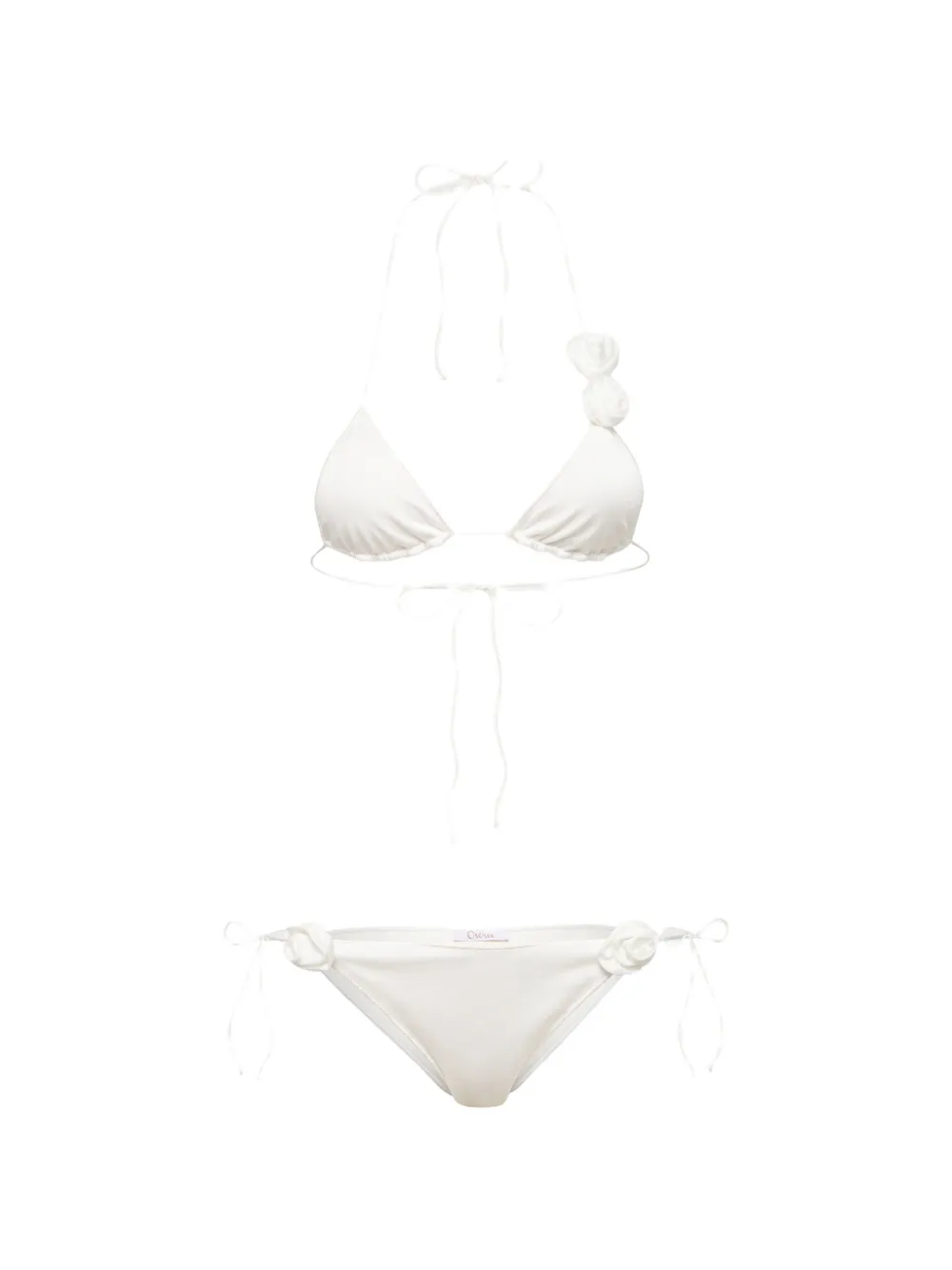 Oséree Bridal Rose bikini set - Bianco