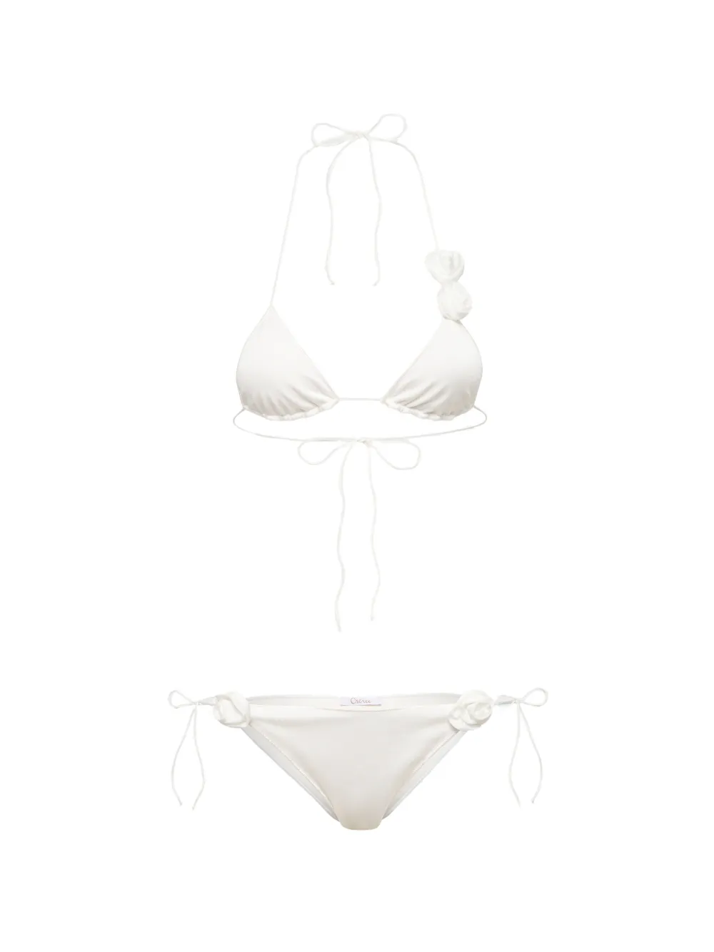 Oséree Bridal Rose bikini set - Bianco