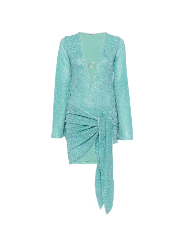 Oséree Blue Polyamide Cocktail Dress