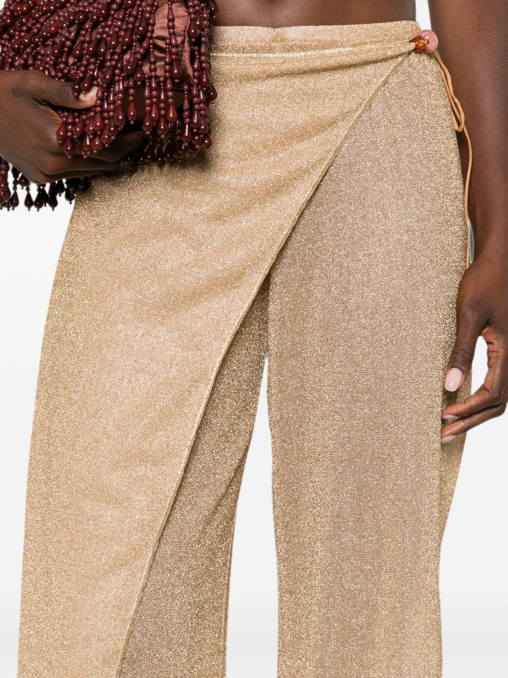 Oséree Lumiére Beads broek Goud