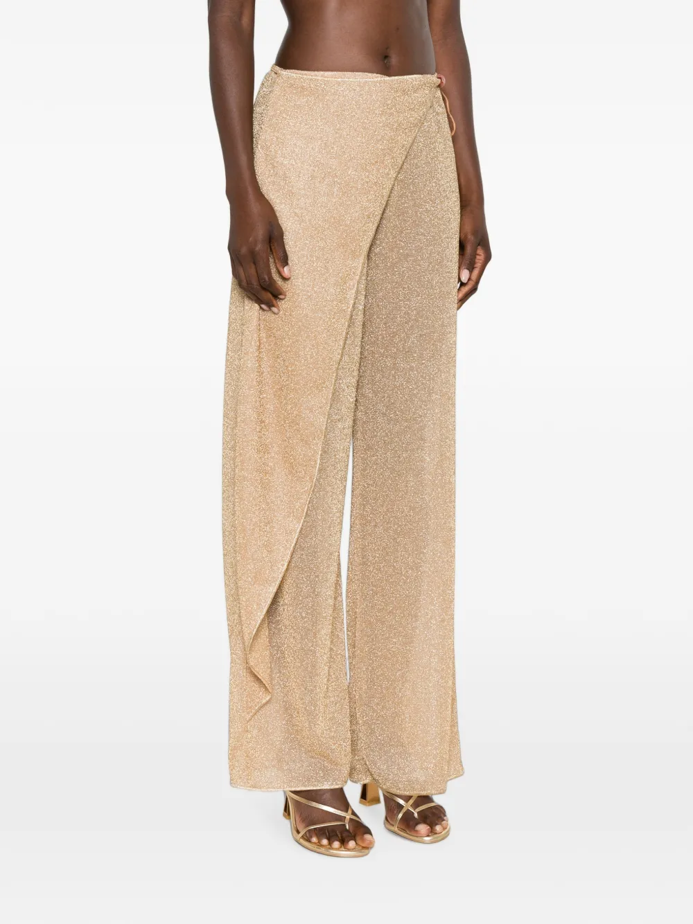 Oséree Lumiére Beads broek Goud