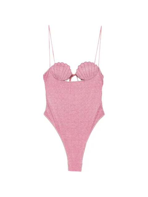 Oséree shell-detail Lumi swimsuit