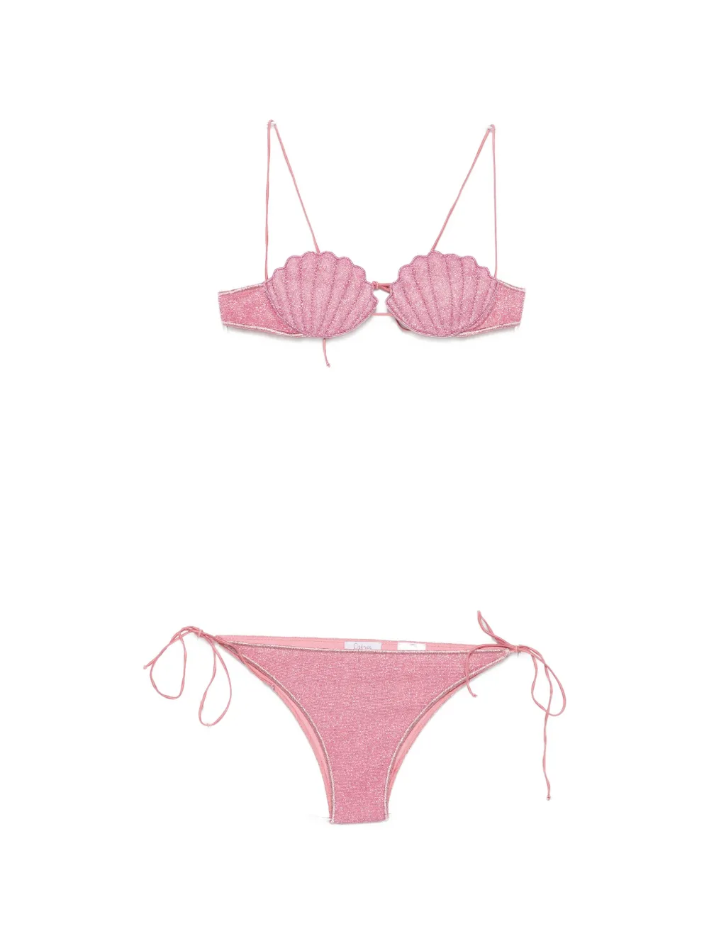 Oséree shell-patch bikini - Rosa