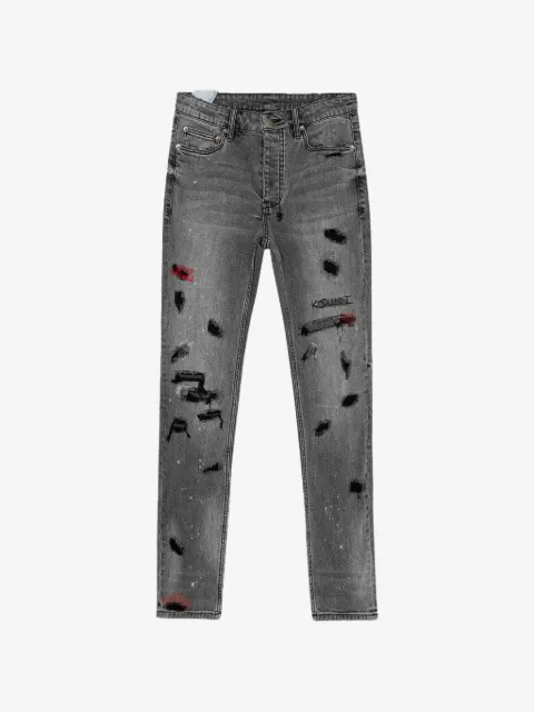 Ksubi Calça jeans Chitch Trashed Devil x Juice Wrld