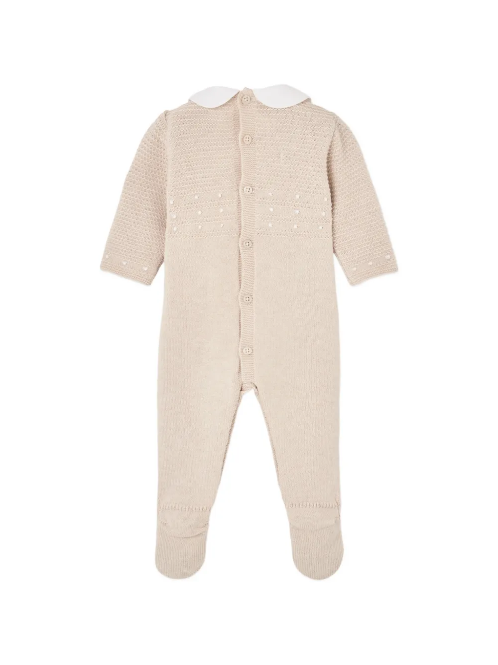  Paz Rodriguez Button-fastening Romper - Neutrals 
