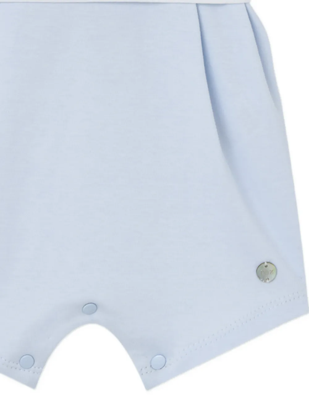  Paz Rodriguez Button-fastening Shortie - Blue 