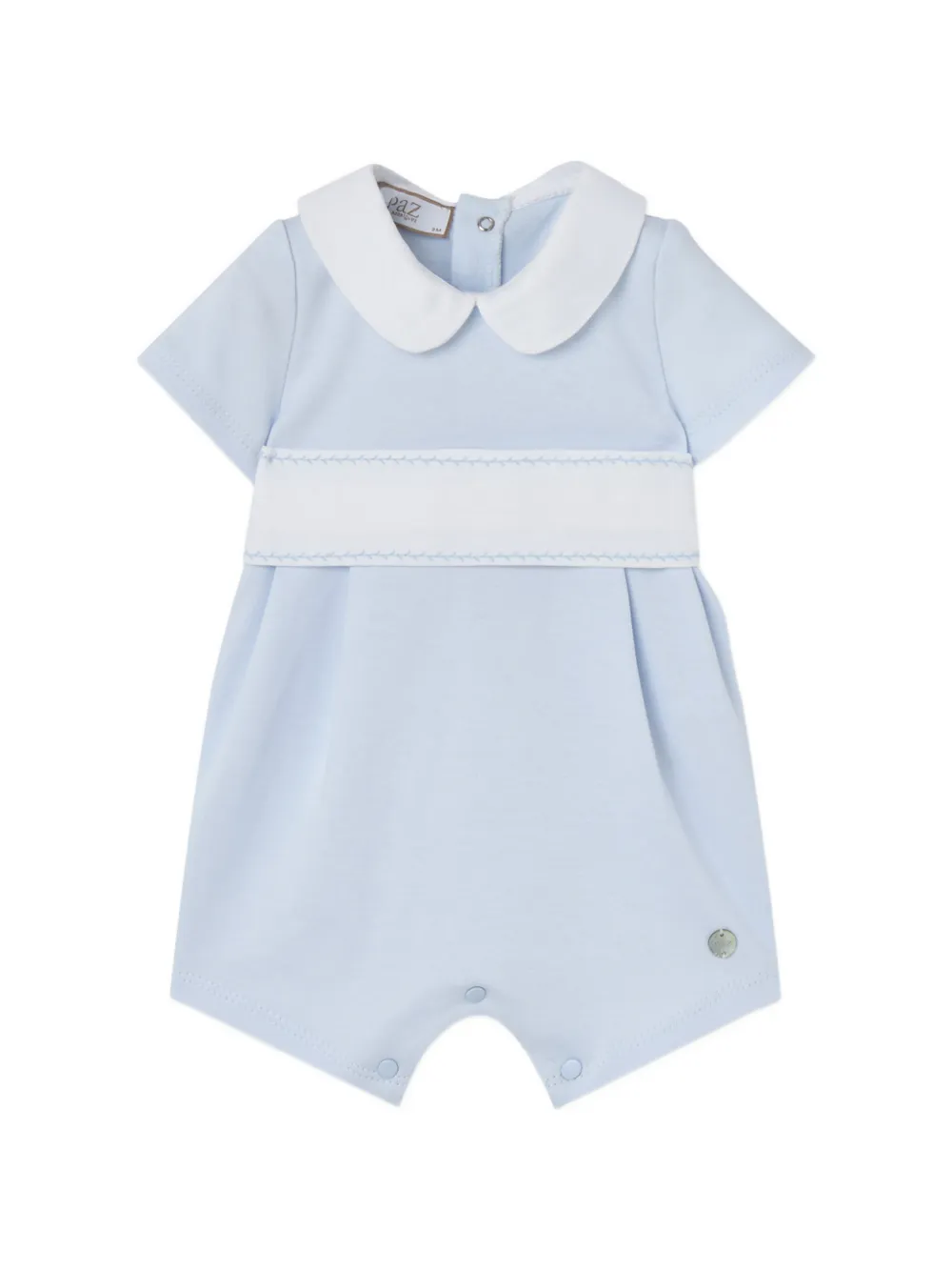 Paz Rodriguez button-fastening shortie - Blu