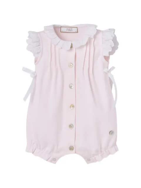 Paz Rodriguez romper con volantes de encaje