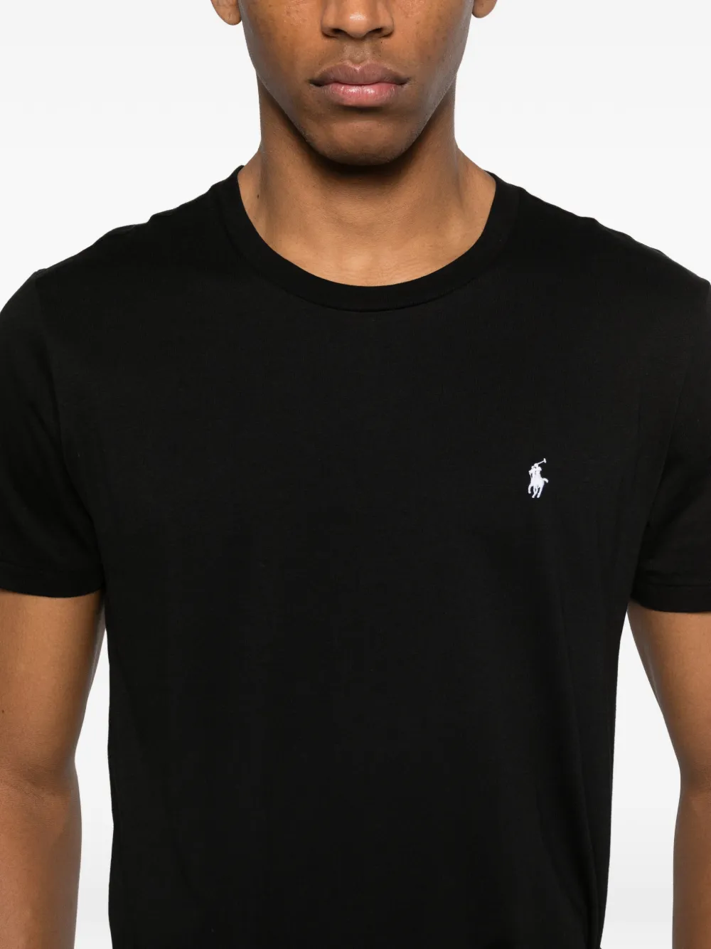 Polo Ralph Lauren T-shirt met borduurwerk Zwart