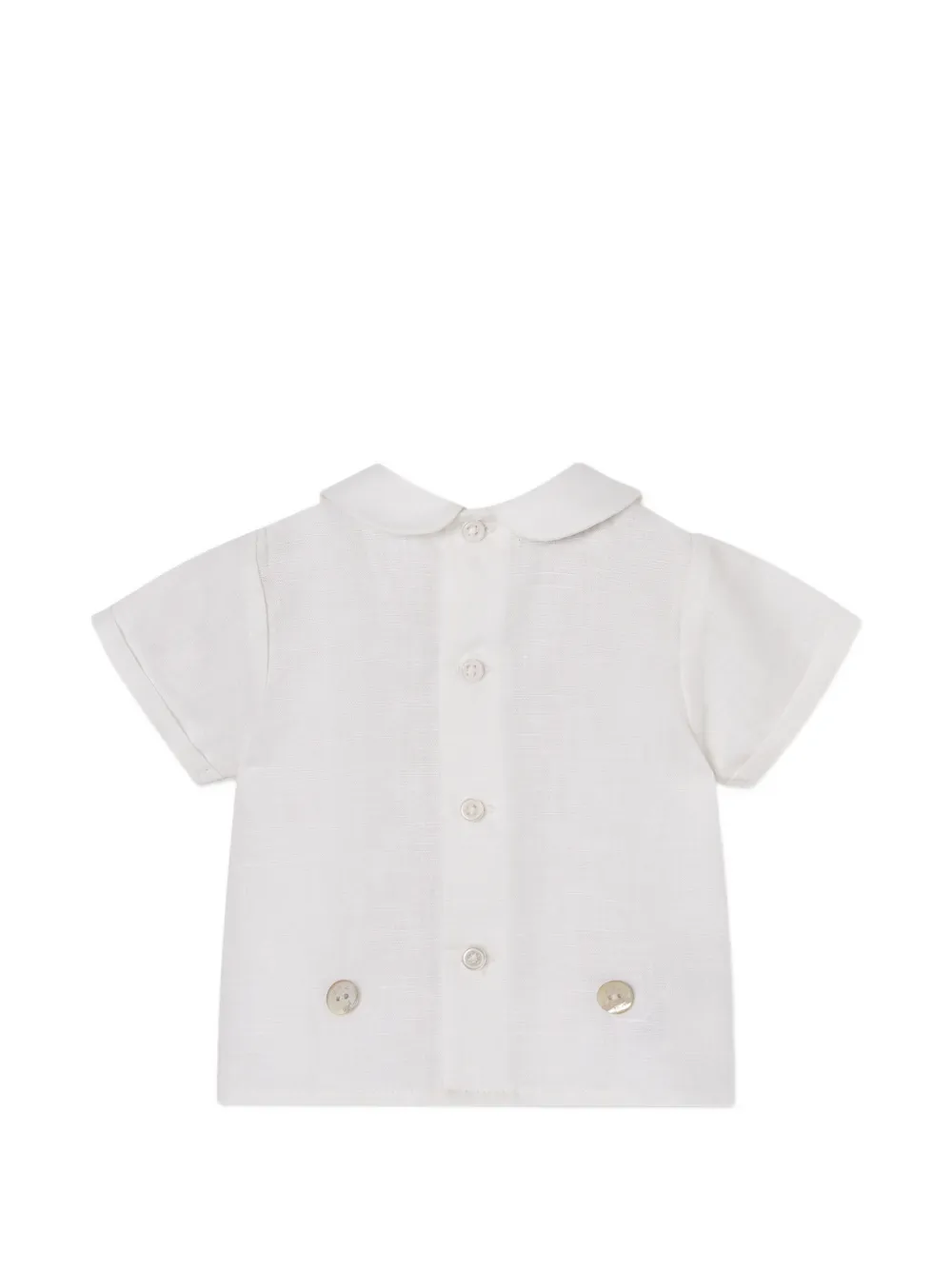  Paz Rodriguez Button-detail Short Set - Green 