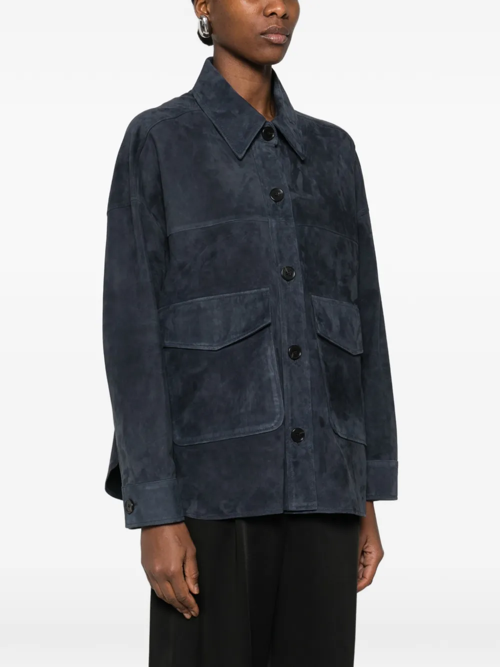  Arma Button-up Jacket - Blue 