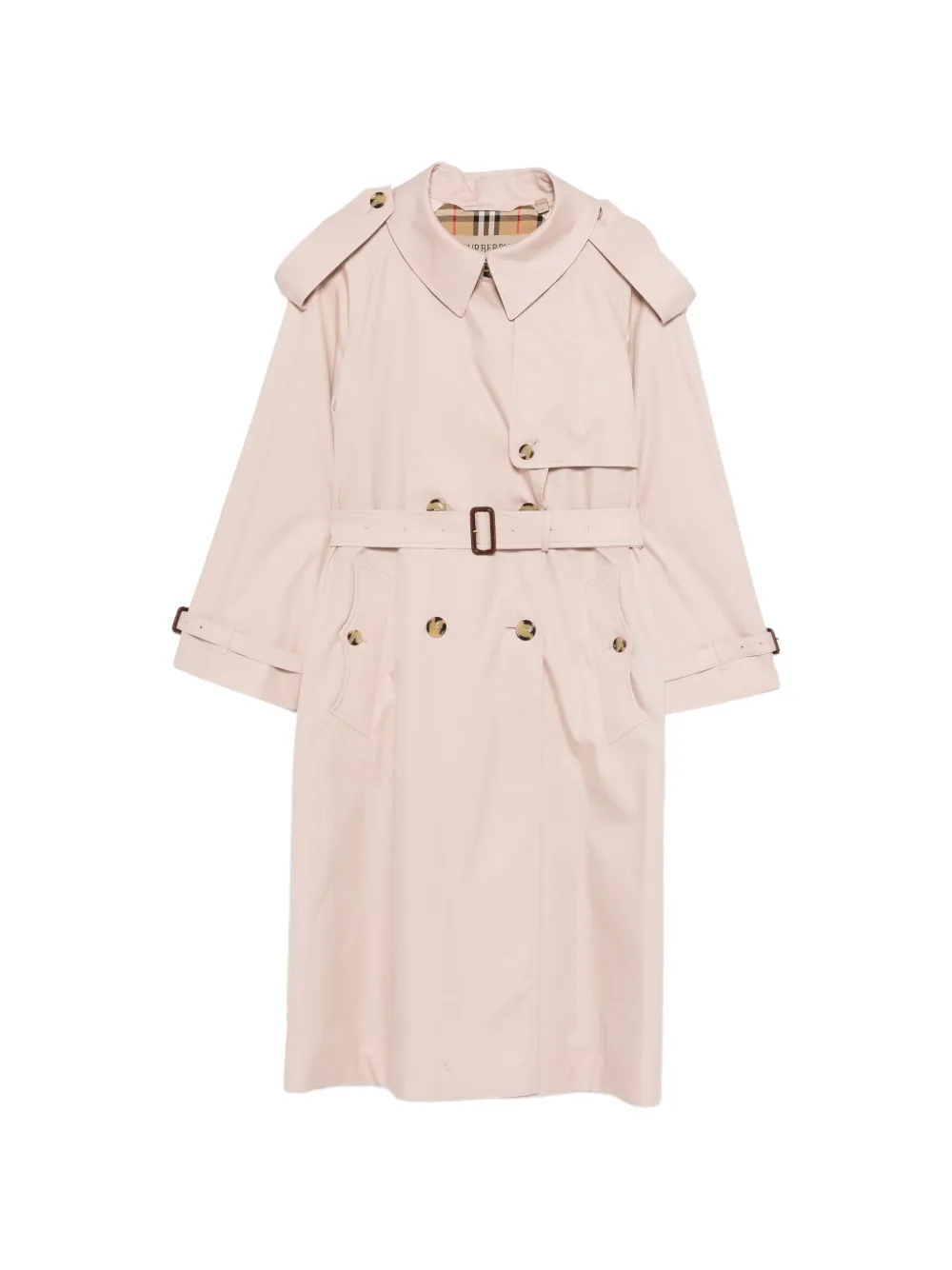 Burberry belted trench coat - Rosa