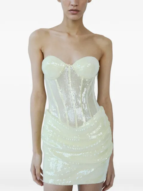 The New Arrivals Ilkyaz Ozel Minikleid mit Pailletten