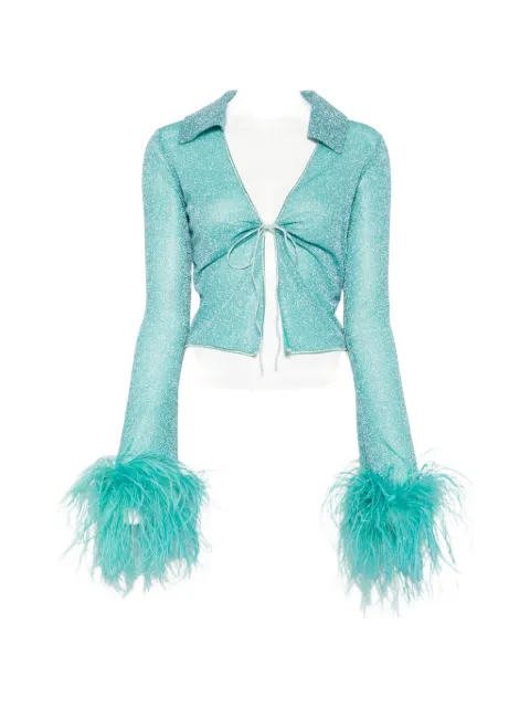 Oséree Lumiere Plumage slim shirt