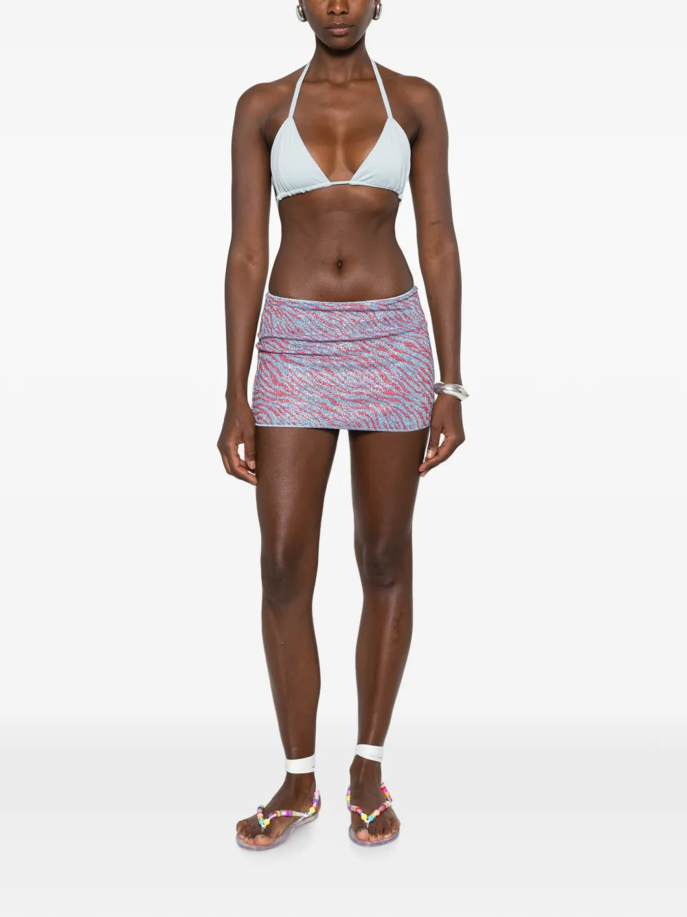 Oséree Animalier rok Blauw