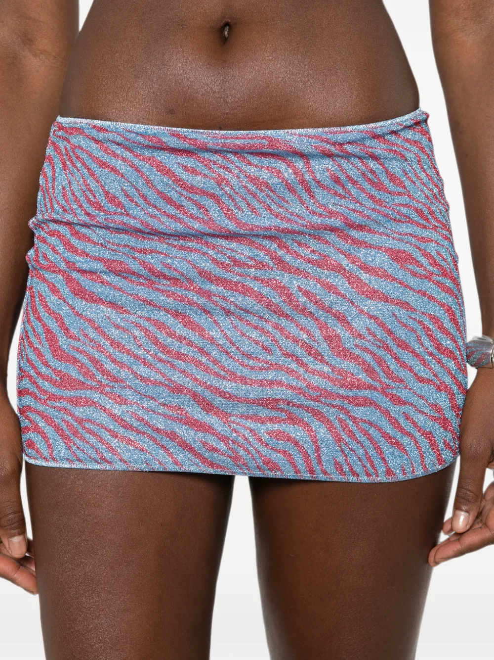 Oséree Animalier rok Blauw