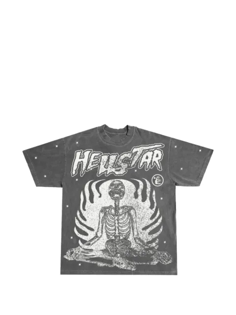 HELLSTAR skeleton graphic T-shirt