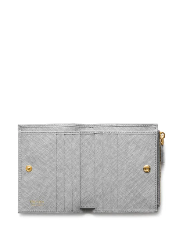 PRADA Pradasphere ミニウォレット グレー　美品 Prada 財布 | グレー | FARFETCH JP