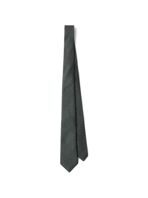 Prada dotted silk tie
