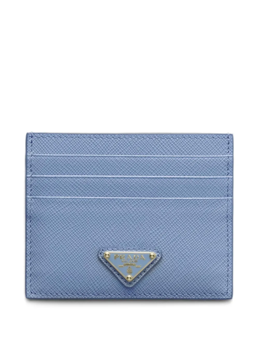 Prada Portacarte con logo - Blu