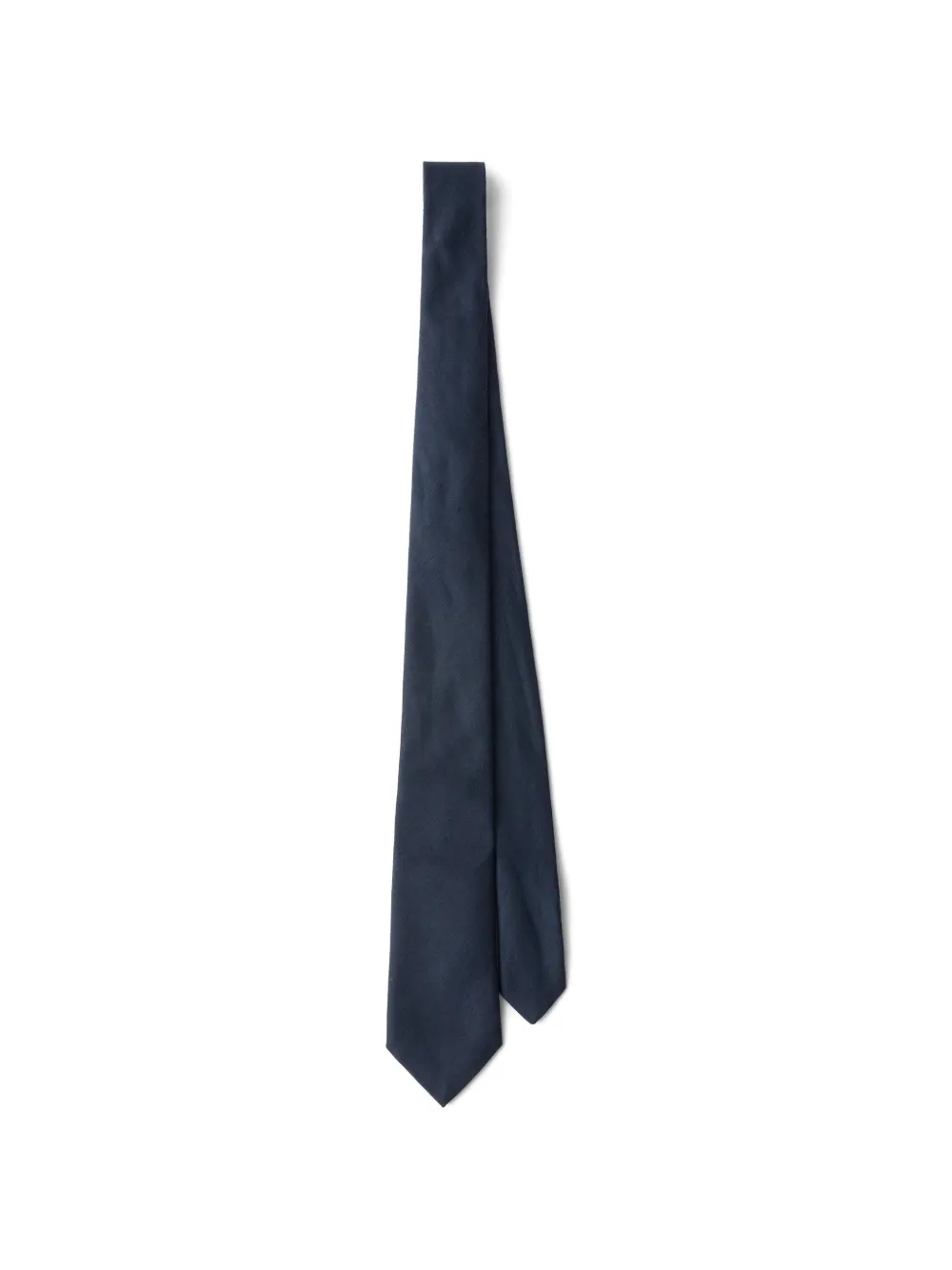 Prada pointed-tip tie - Blu