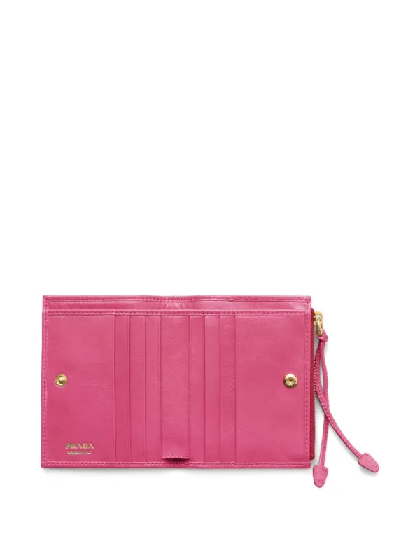Prada 財布 | ピンク | FARFETCH JP
