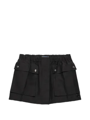 Prada Re-Nylon プリーツ スカート | ブラック | FARFETCH JP