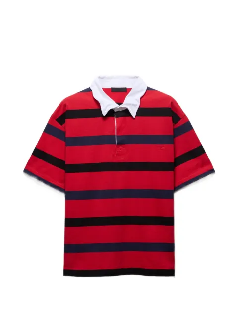 Prada striped polo shirt
