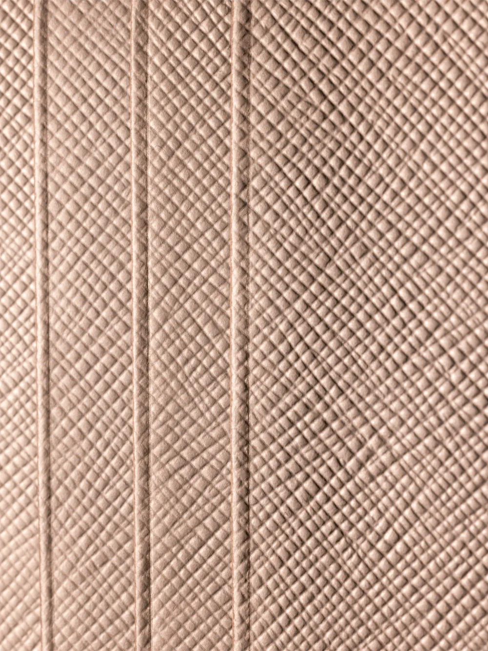 Prada Pasjeshouder met logoplakkaat Beige
