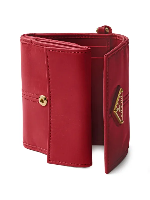 Prada 財布 | レッド | FARFETCH JP