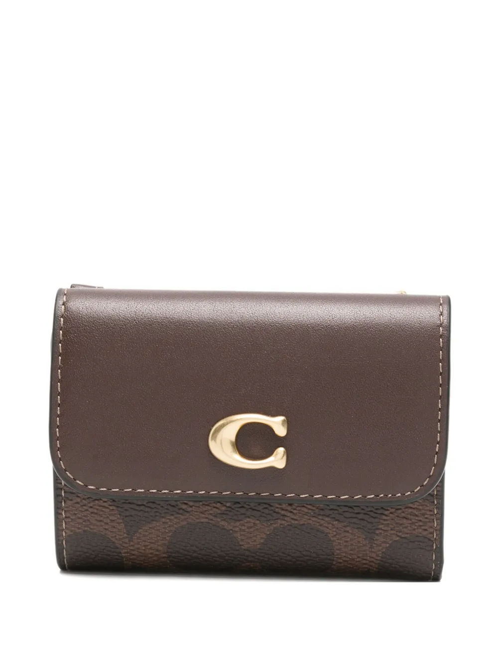 Coach Portafoglio Essential con logo - Marrone
