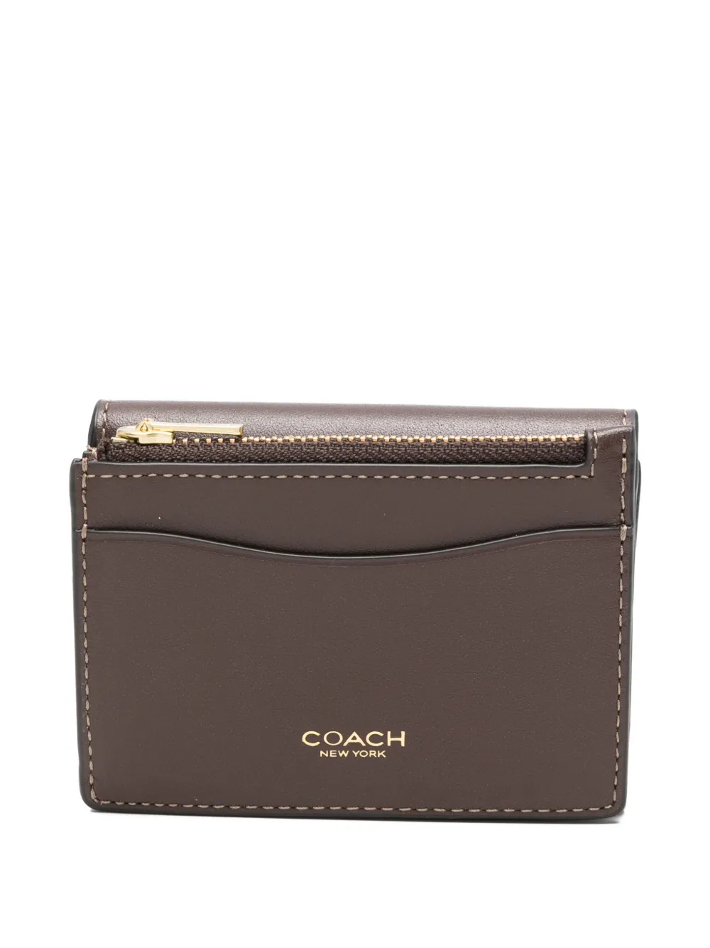  Coach Essential Logo Wallet - Brown 