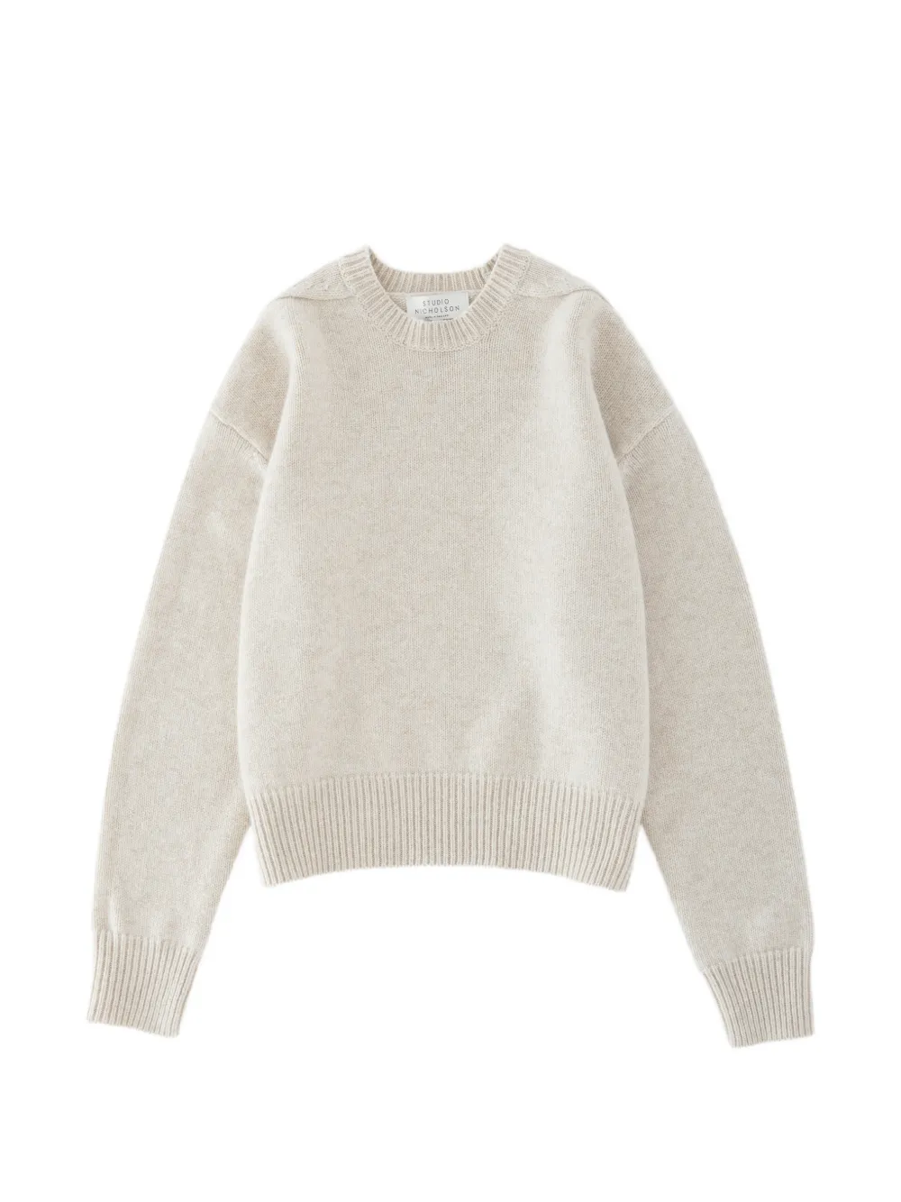 Studio Nicholson Maglione Lago a coste - Toni neutri