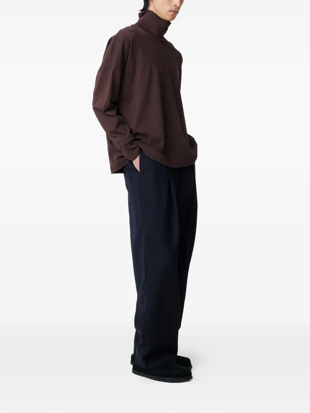 Area Mock-Neck Jersey