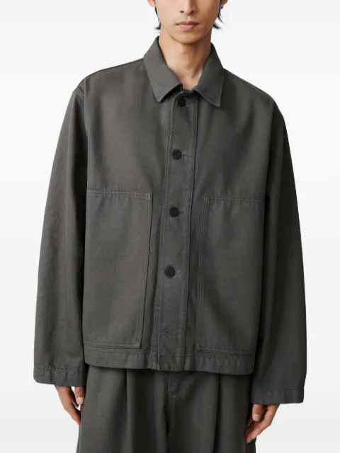 Studio Nicholson Graph oversized jack met opgestikte zak