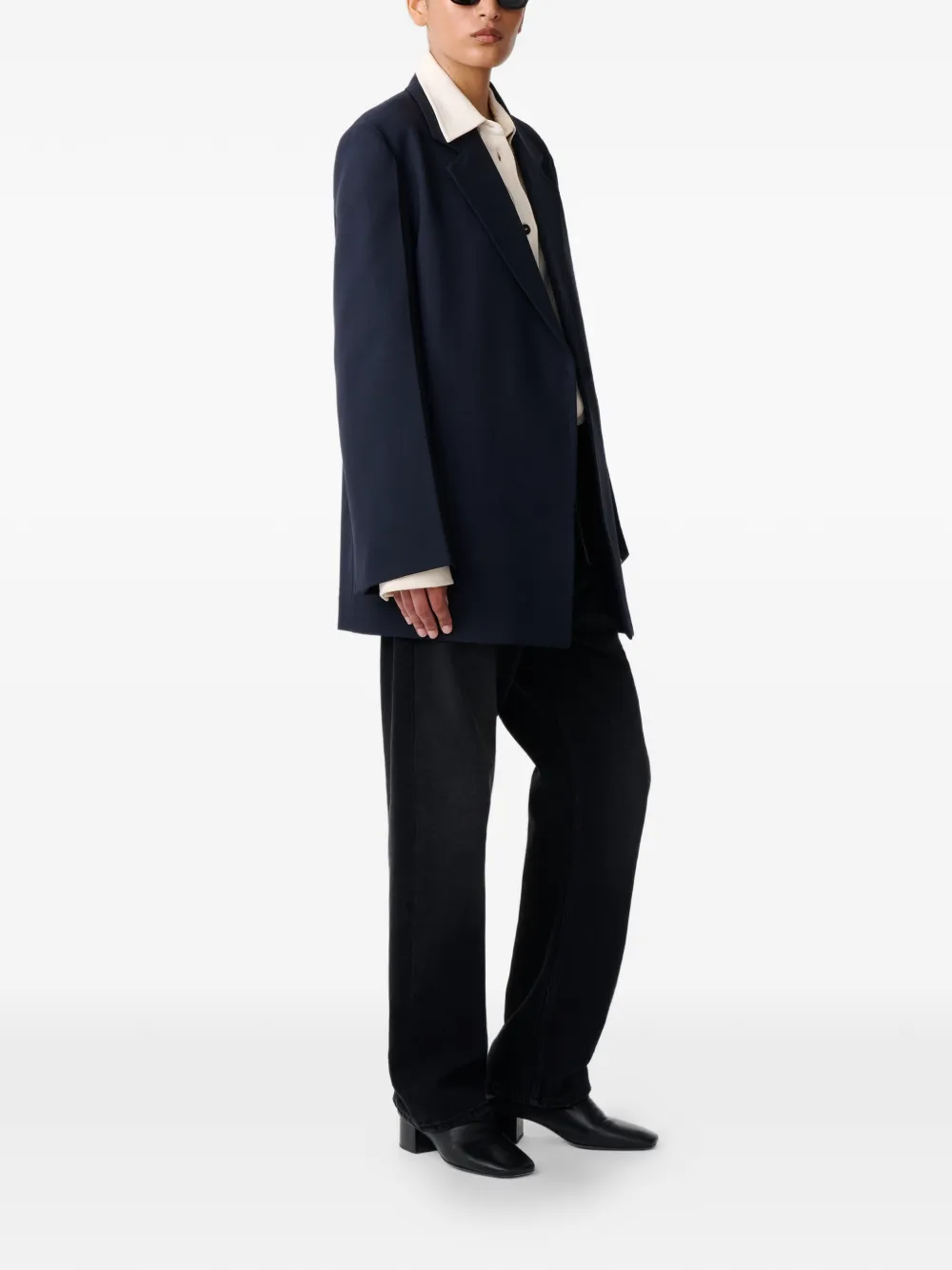  Studio Nicholson Araz Notch-lapels Jacket - Blue 