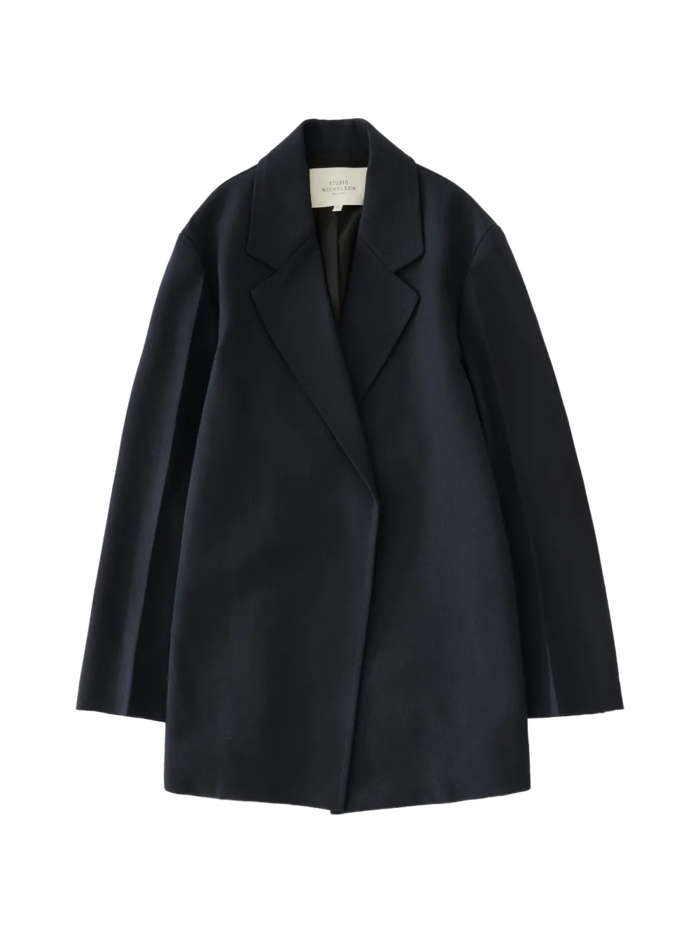 Studio Nicholson Araz Notch-lapels Jacket In Black