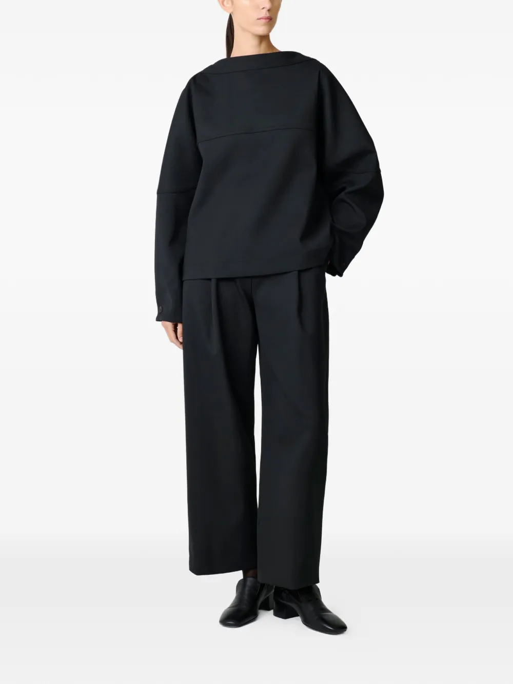  Studio Nicholson Velho Blouse - Black 