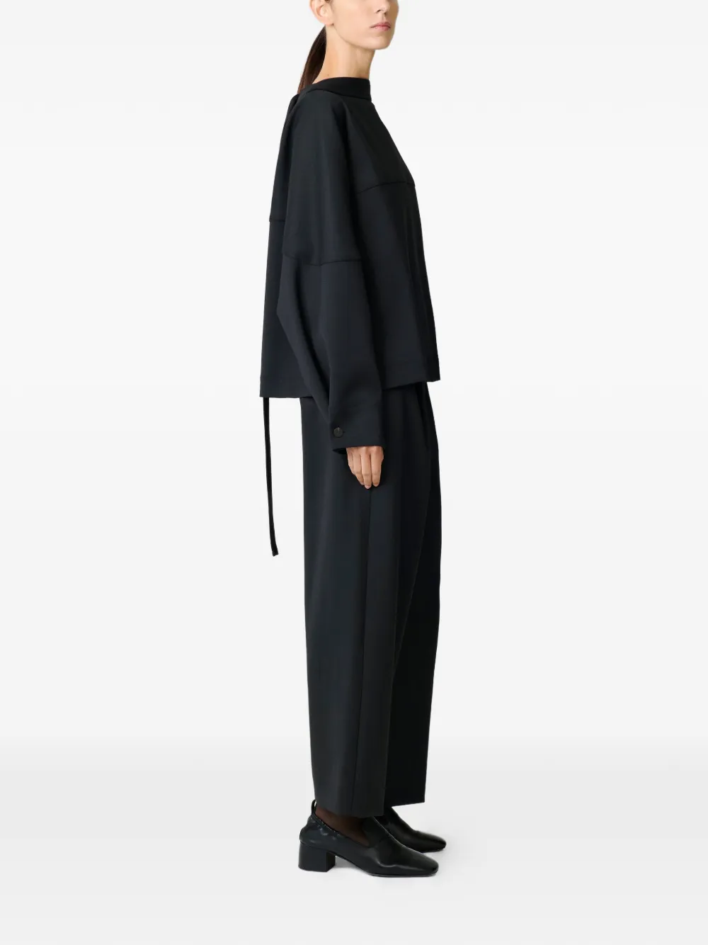  Studio Nicholson Velho Blouse - Black 