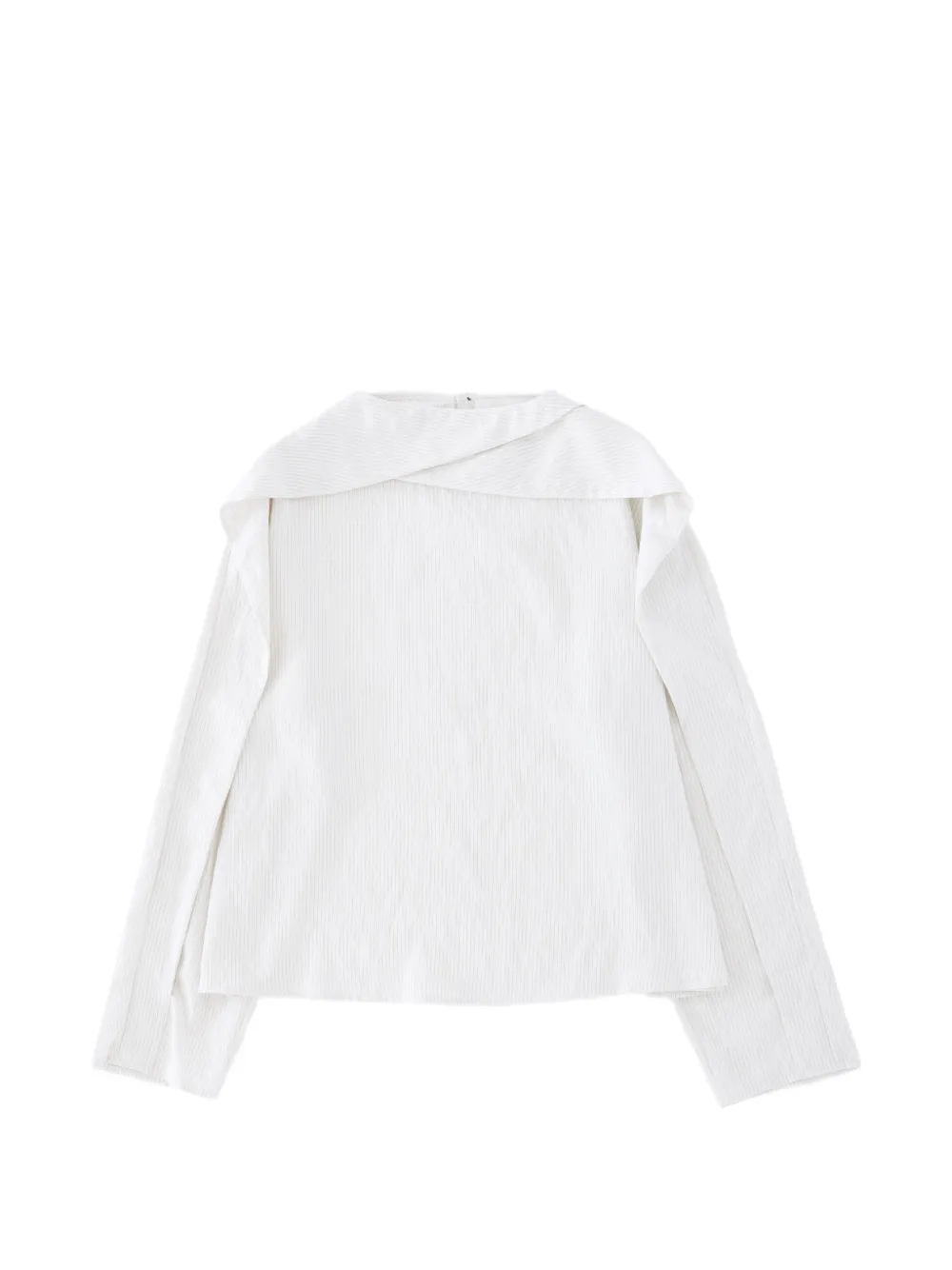 Studio Nicholson Top Emmet a righe - Bianco