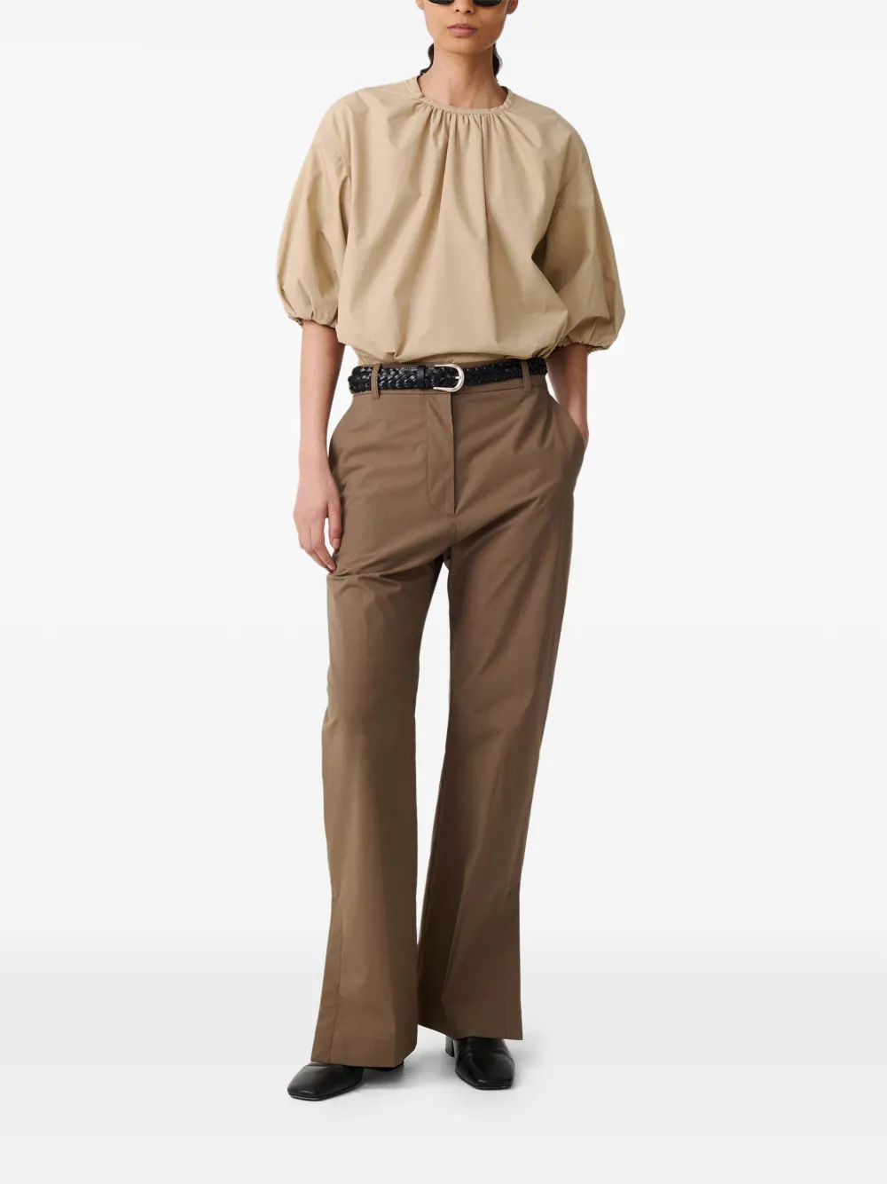  Studio Nicholson Blusa Cove - Neutro 